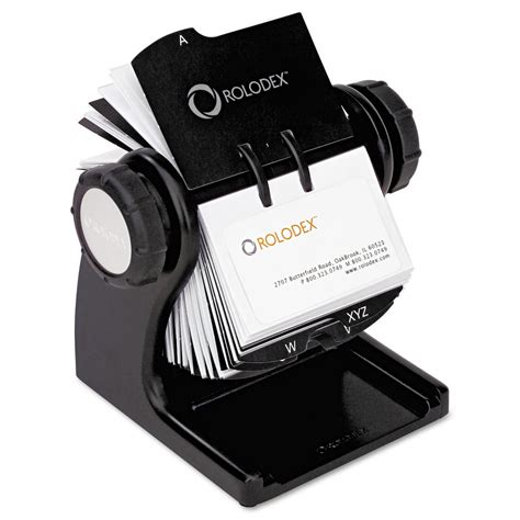 business card rolodex